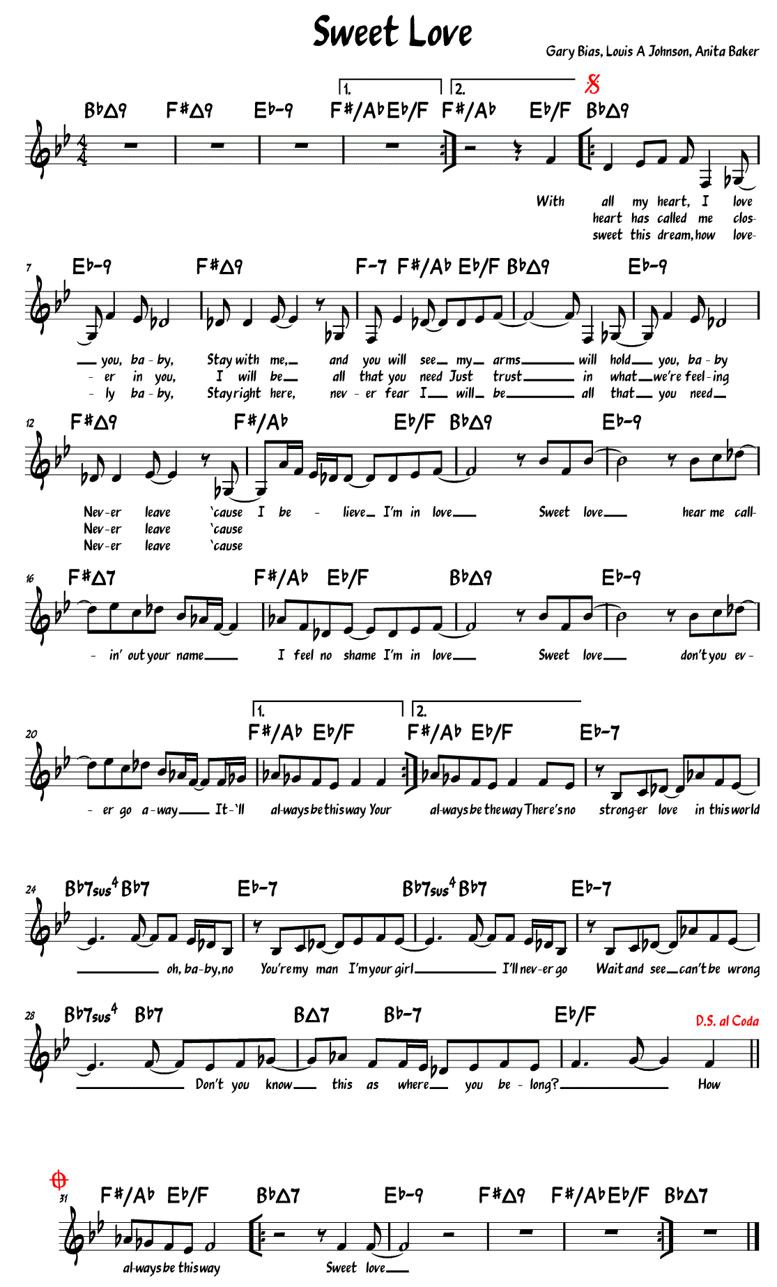 Sheet Music